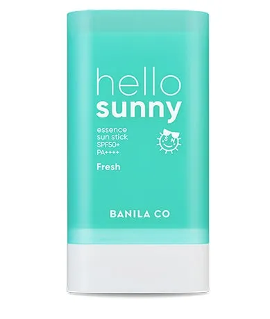 7 Pieces BANILA CO hello sunny essence sun stick Fresh SPF50+ PA++++ Korean Cosmetics After Sunscreens UV Block for Face Body