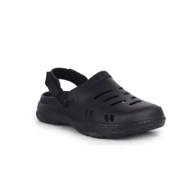 A-HA Casual Black Clogs For Men BEACHRIDE By Liberty