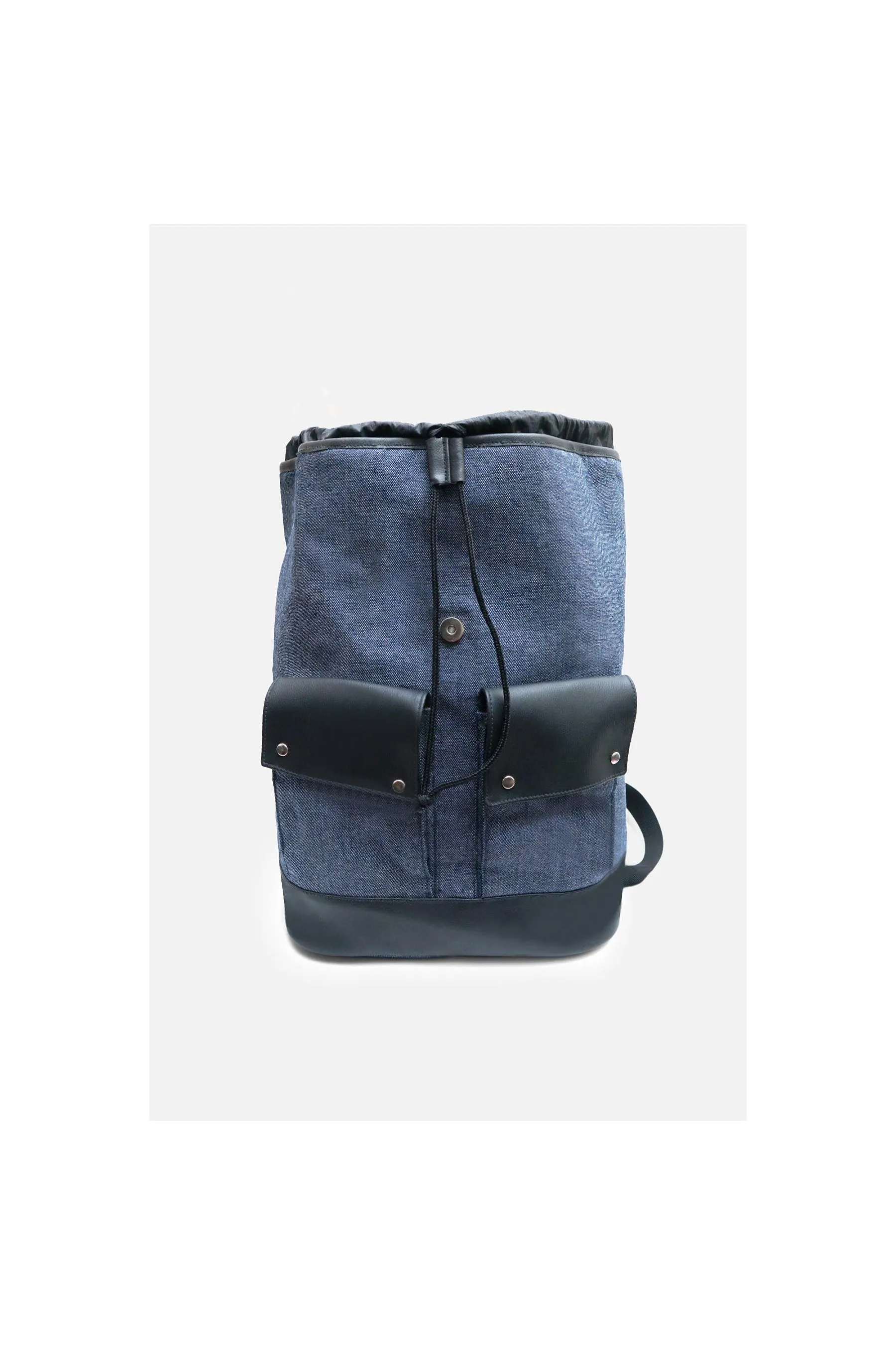 A TAILOR SON Denim Rucksack Backpack Denim Blue unisex Travel Bags