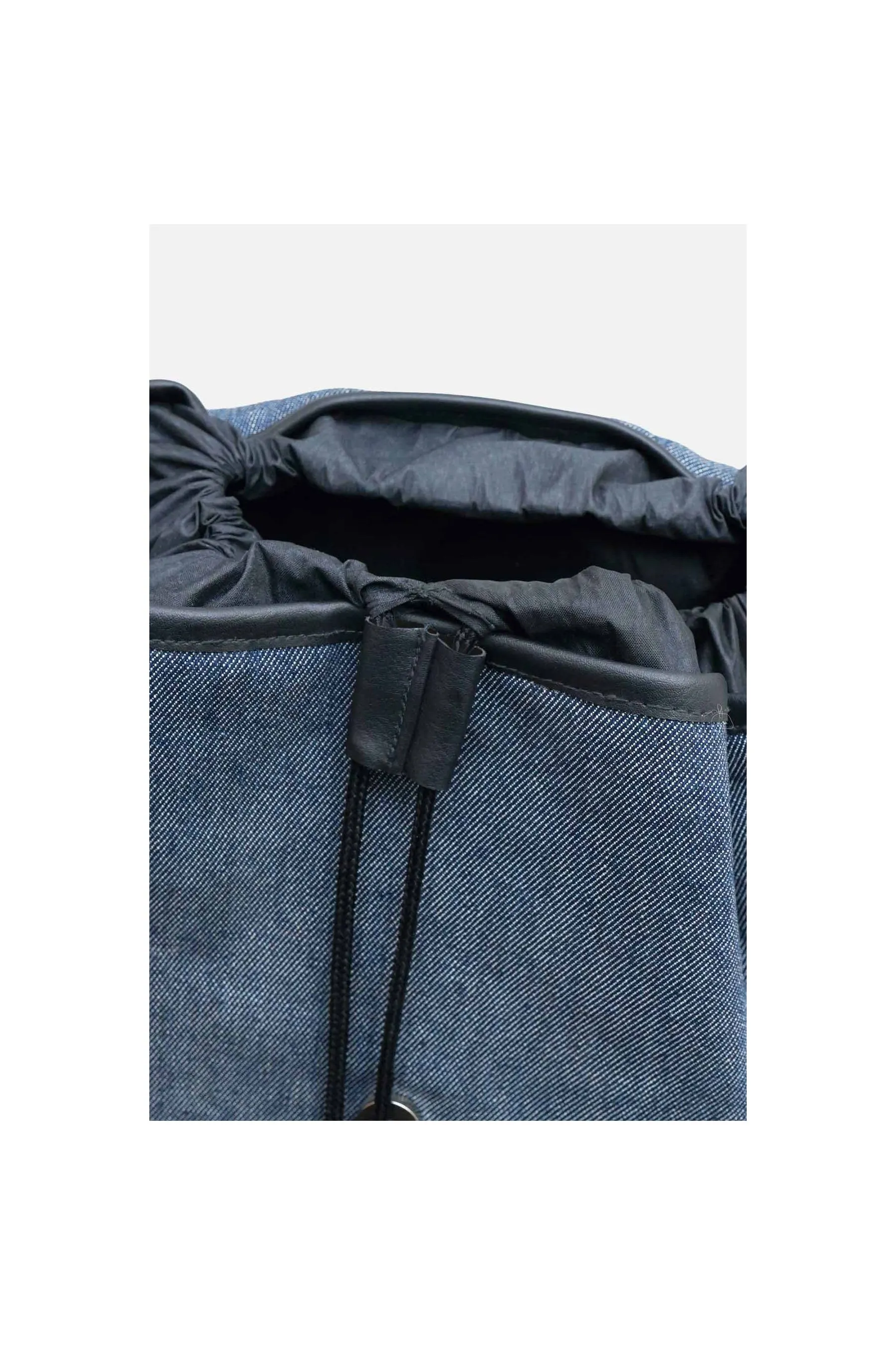 A TAILOR SON Denim Rucksack Backpack Denim Blue unisex Travel Bags