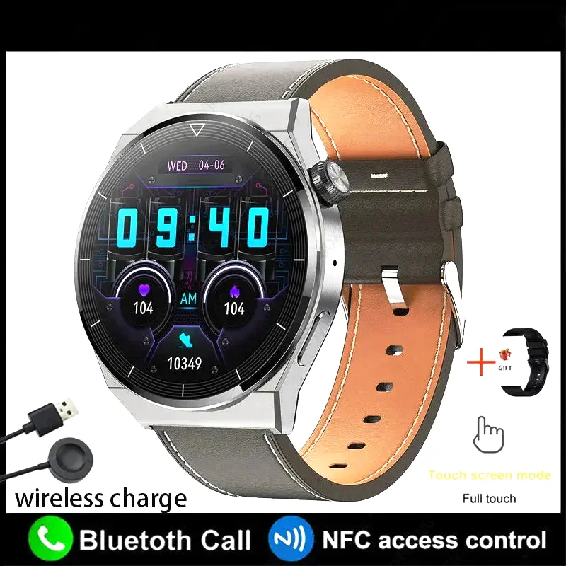 AMOLED 390*390 HD Screen Heart Rate Bluetooth Call Waterproof Smartwatch