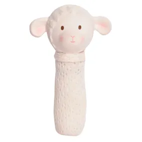 Bahbah the Lamb Squeaker Natural Rubber Teether