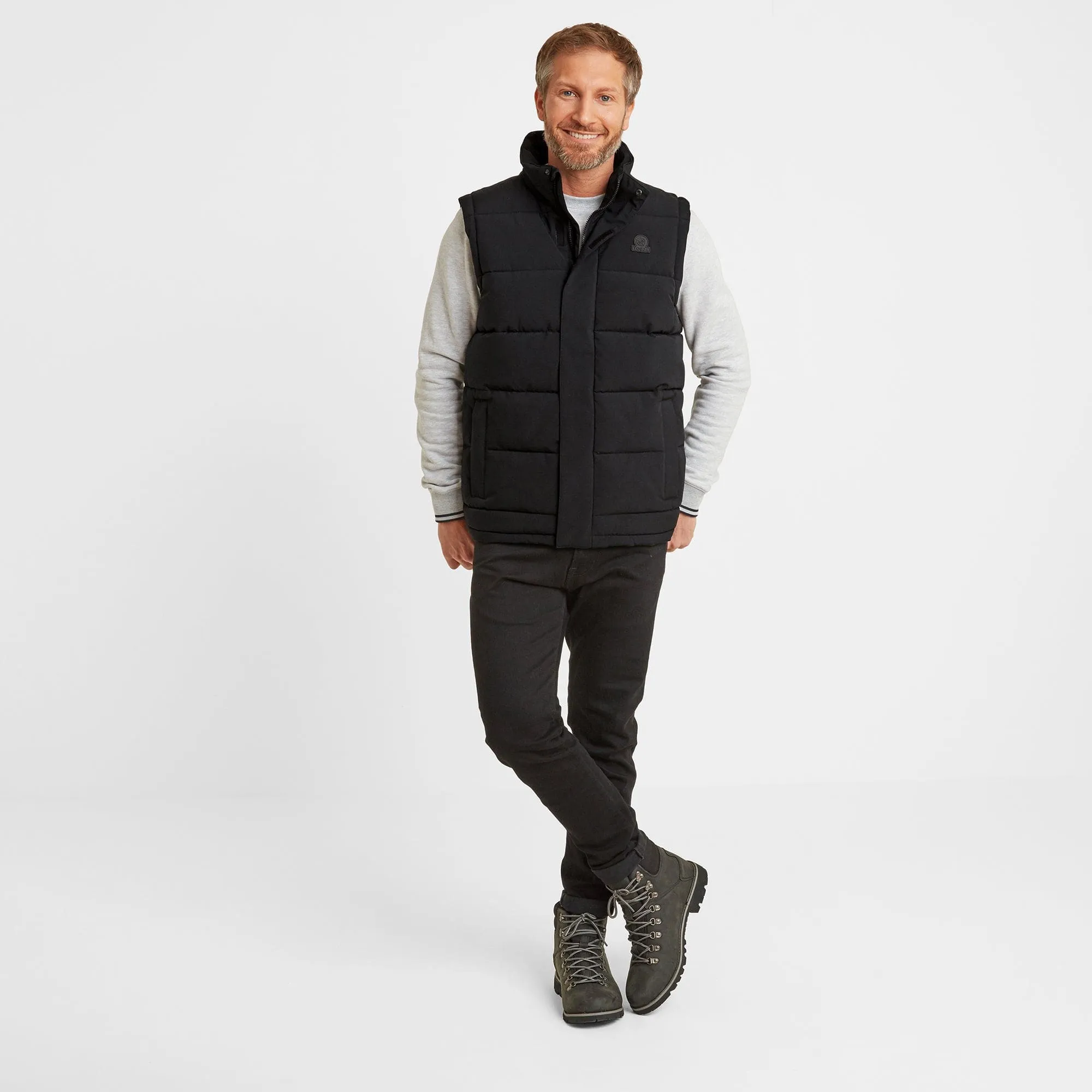 Barmston Mens Insulated Gilet - Black