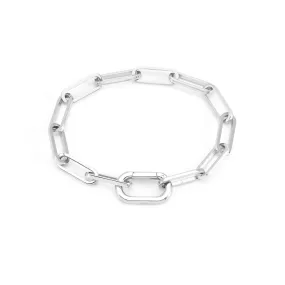 BG860W B.Tiff Jemma Link Stainless Steel Bracelet