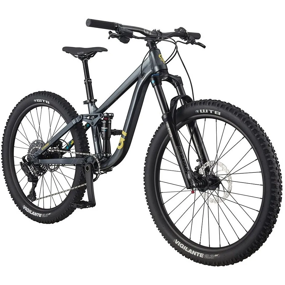 bicycle GT Stomper 26" FS Ace - Gunmetal - unisex junior