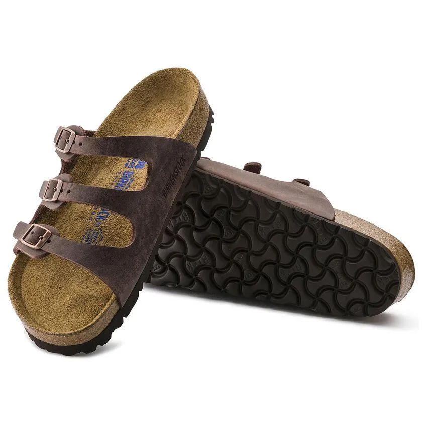 Birkenstock Florida Leather Soft Footbed