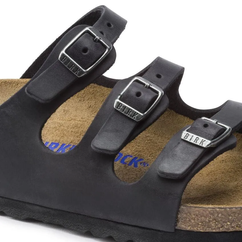 Birkenstock Florida Leather Soft Footbed