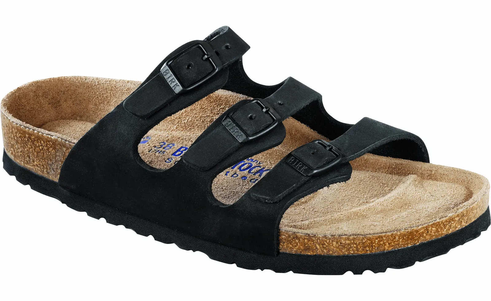 Birkenstock Florida Leather Soft Footbed