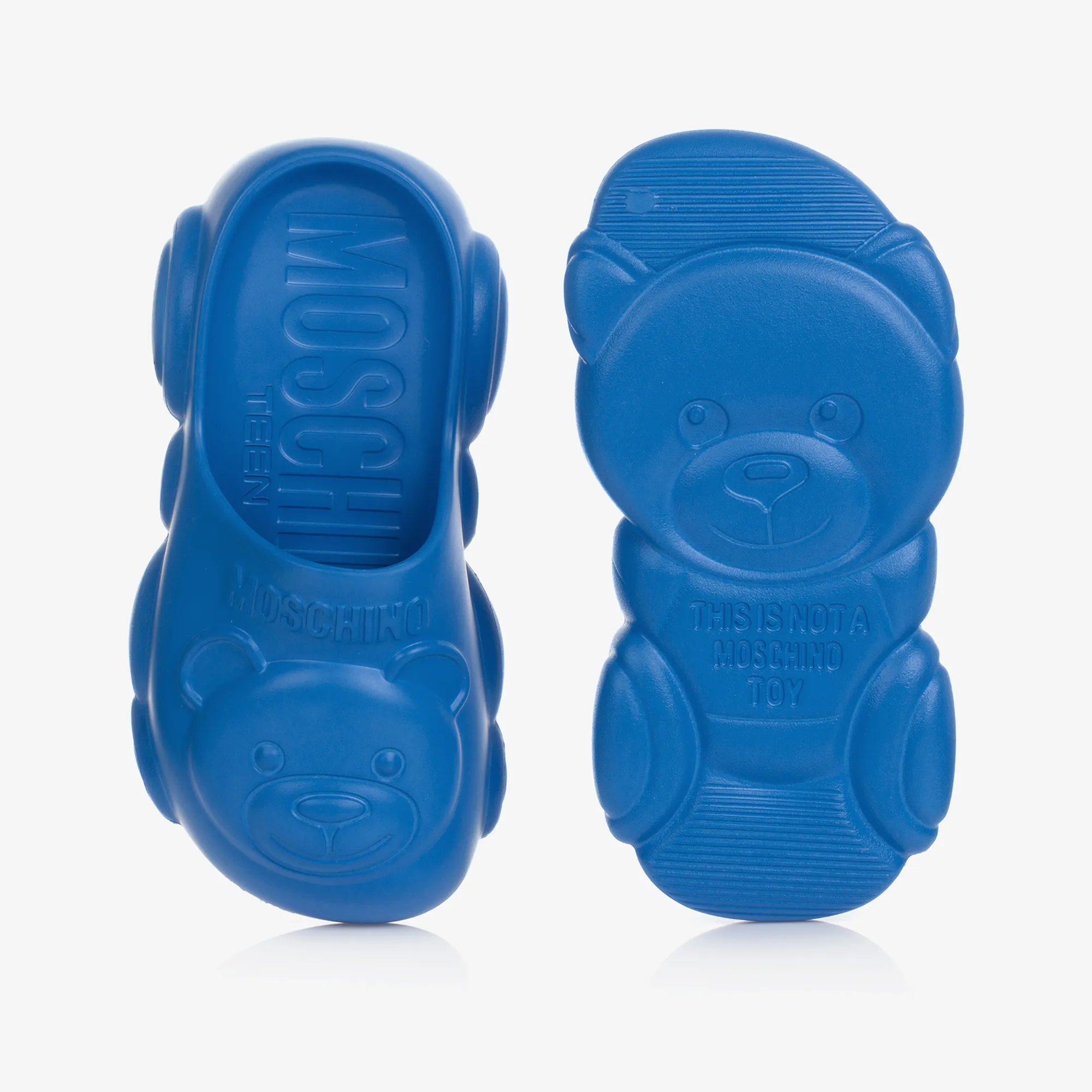 Blue Teddy Bear Clogs