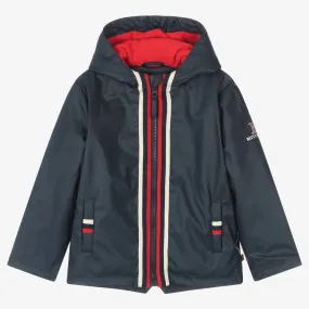 Boys Navy Blue Raincoat