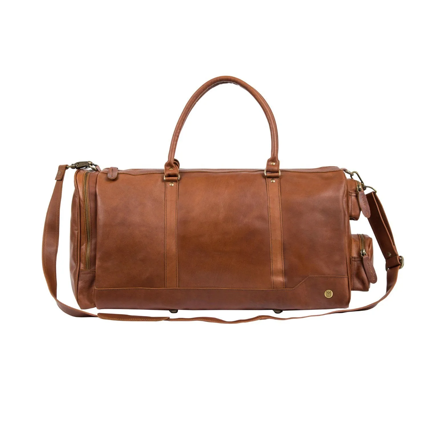 Branded Leather Duffle & Travel Bags