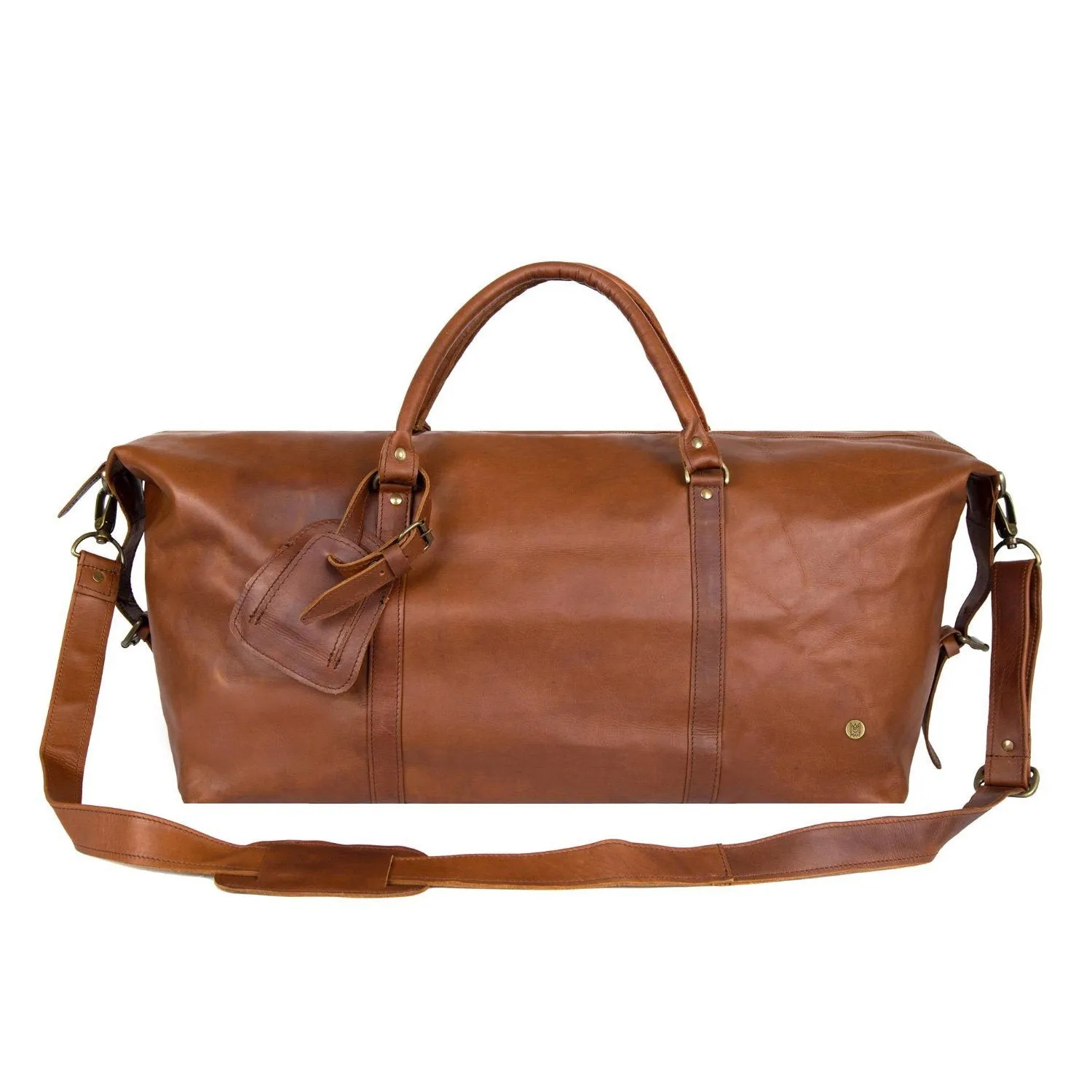 Branded Leather Duffle & Travel Bags