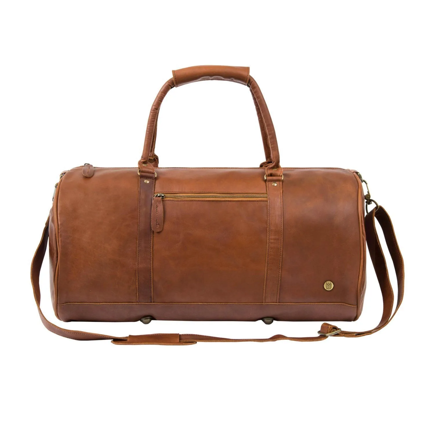 Branded Leather Duffle & Travel Bags