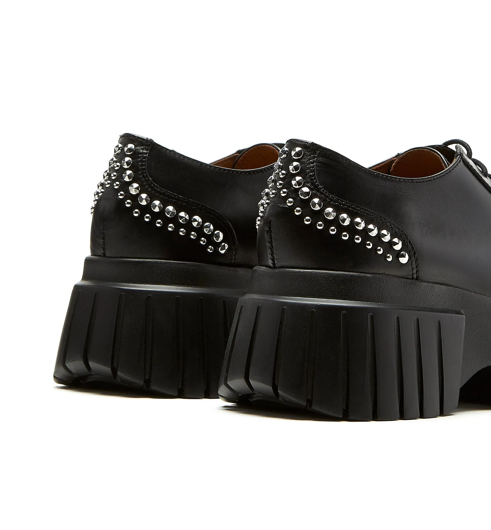 BURKE STUDDED CHUNKY LEATHER SHOE