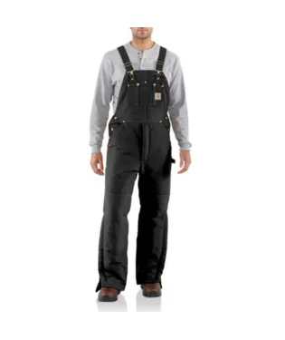 Carhartt Arctic Bib Overall Quilt Lined R03