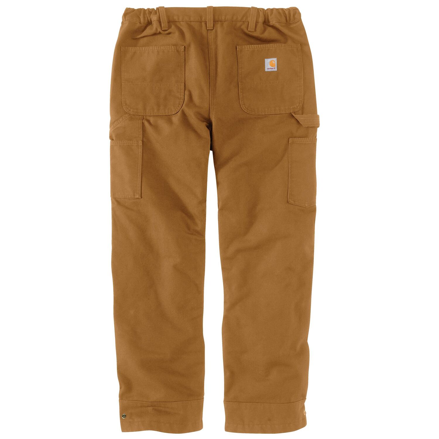 Carhartt Men's Loose Fit Washed Duck Insulated Pant in Carhartt Brown