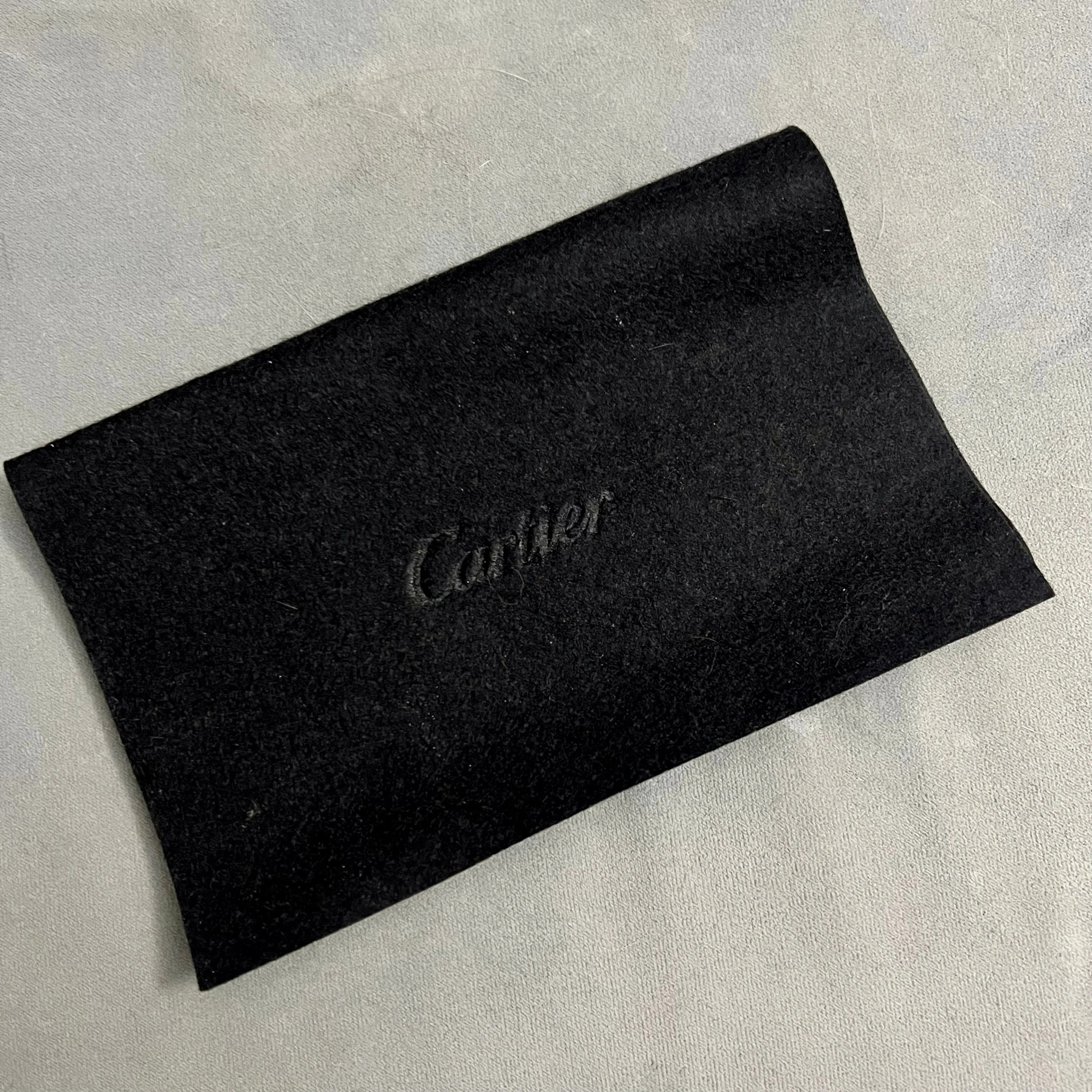 CARTIER Leather Goods Box + Certificate + Booklet + Ribbon + Wrapping Cloth