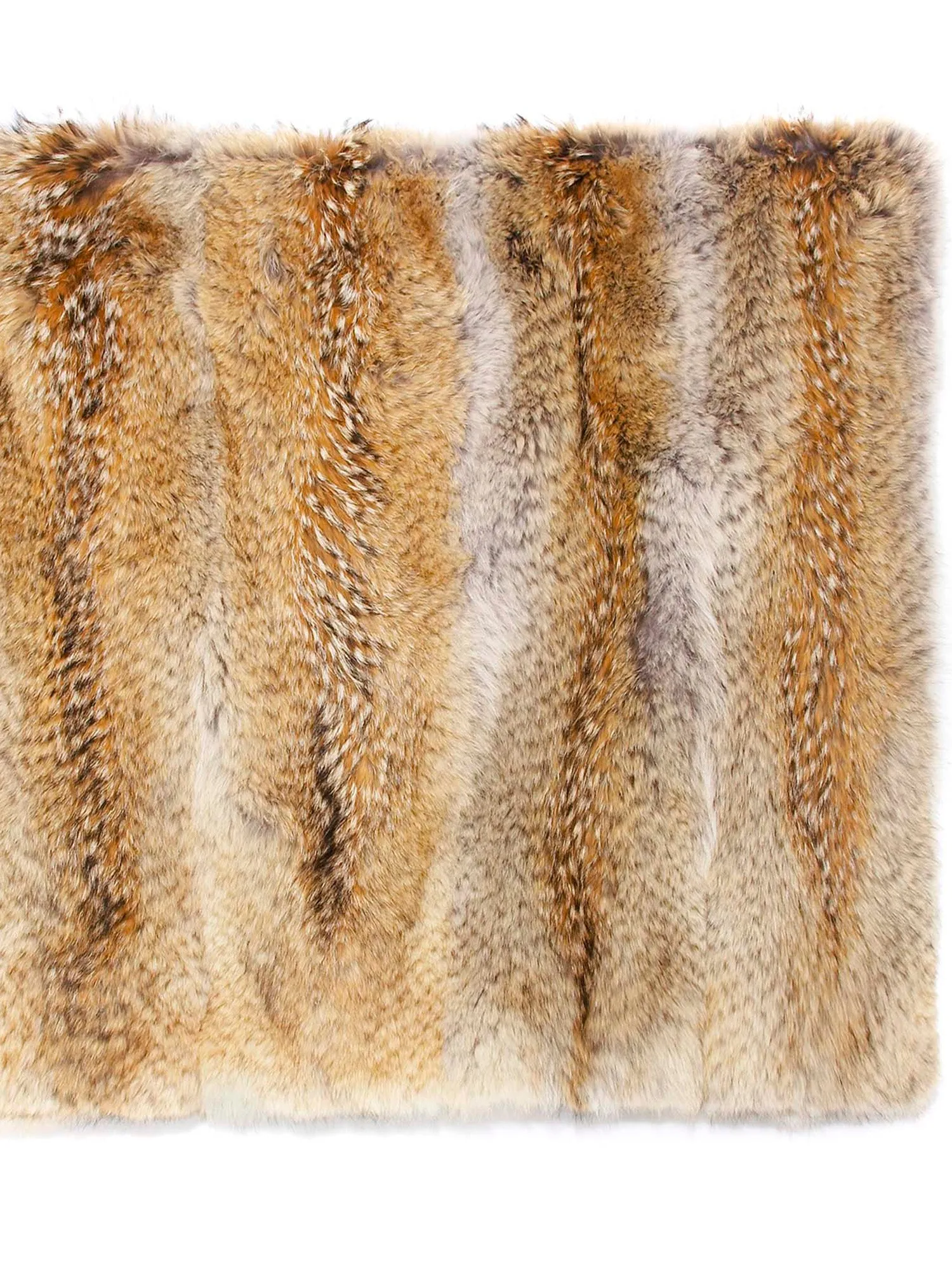 Coyote Fur Throw