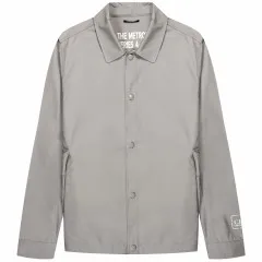 C.P. Company Metropolis Full Button Overshirt Drizzle Grey