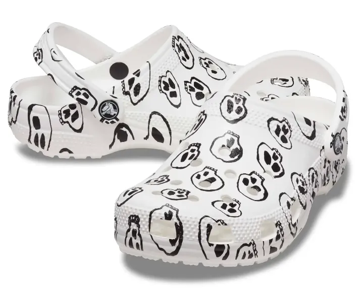 Crocs Classic Clogs Skull Print