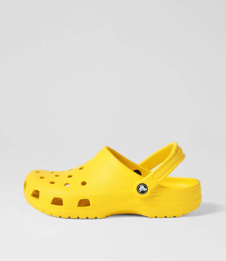 CROCS Classic Sunflower Clogs