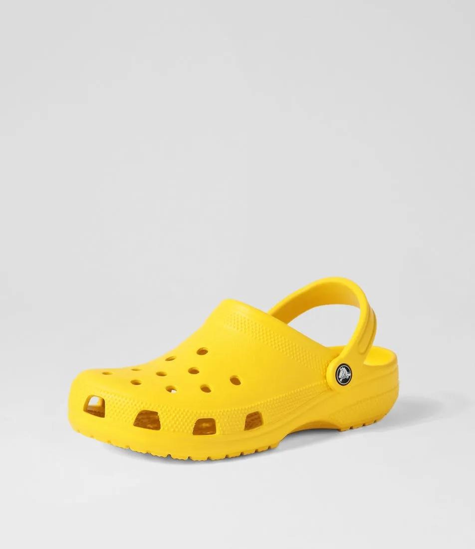 CROCS Classic Sunflower Clogs