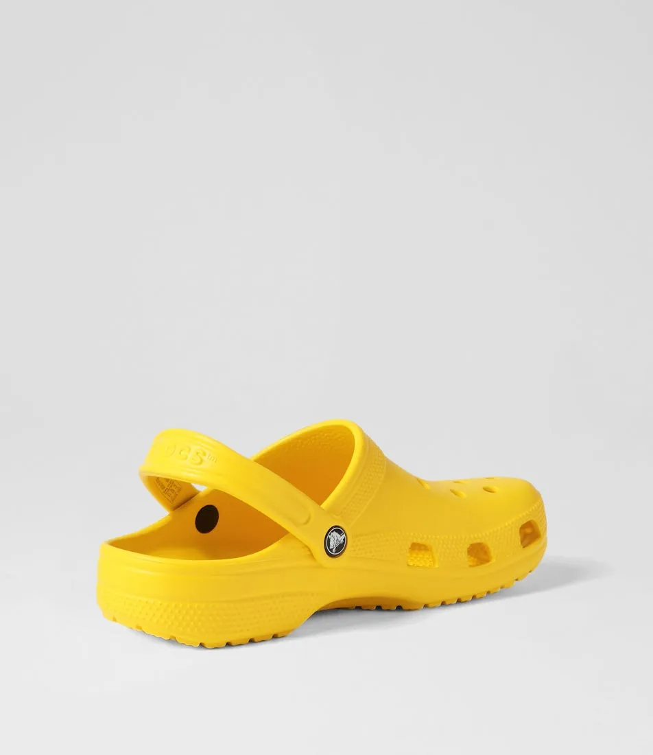 CROCS Classic Sunflower Clogs