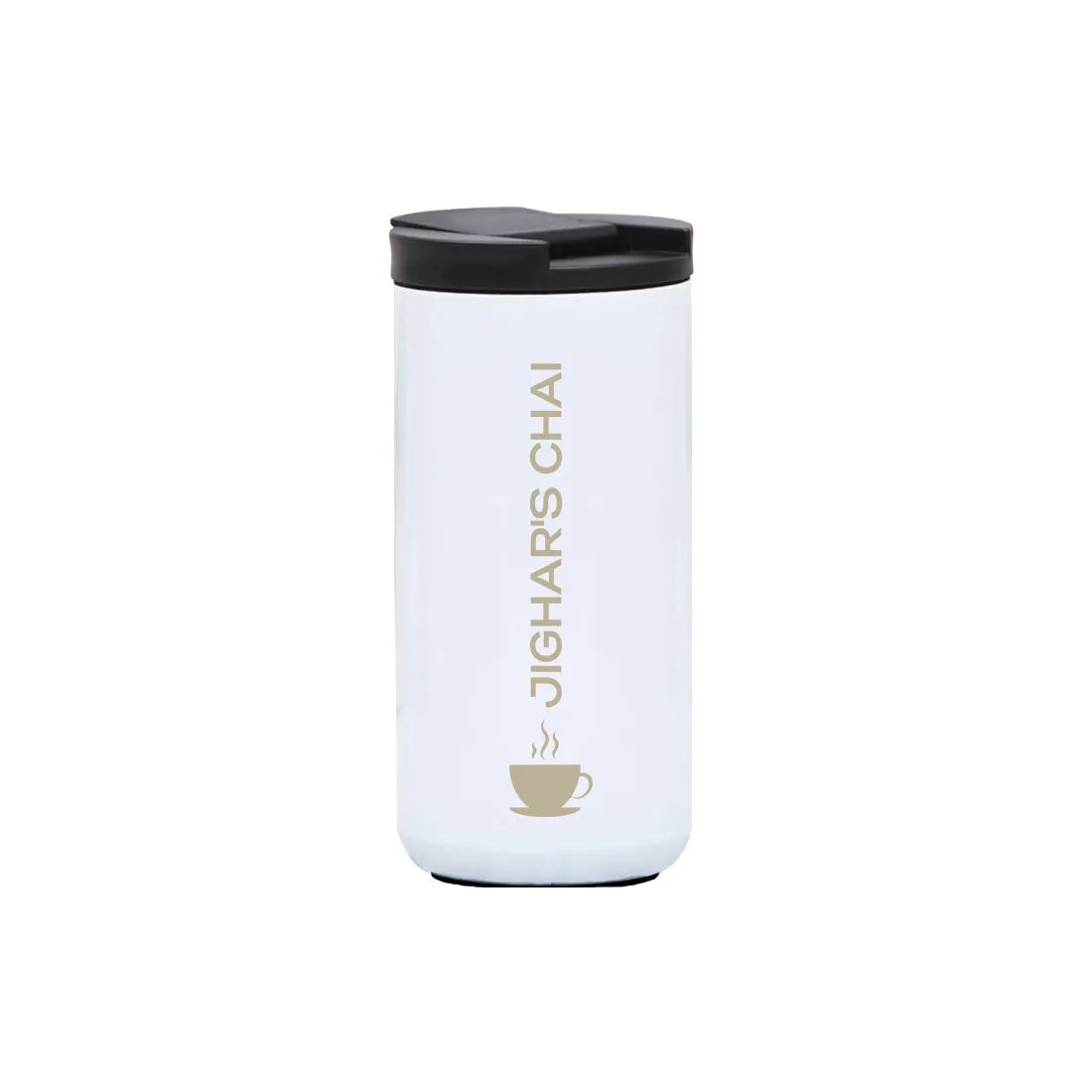 Custom Tea Coffee Tumbler Insulated for Travelling Office Car Engraved Sipper Flask -Add Name