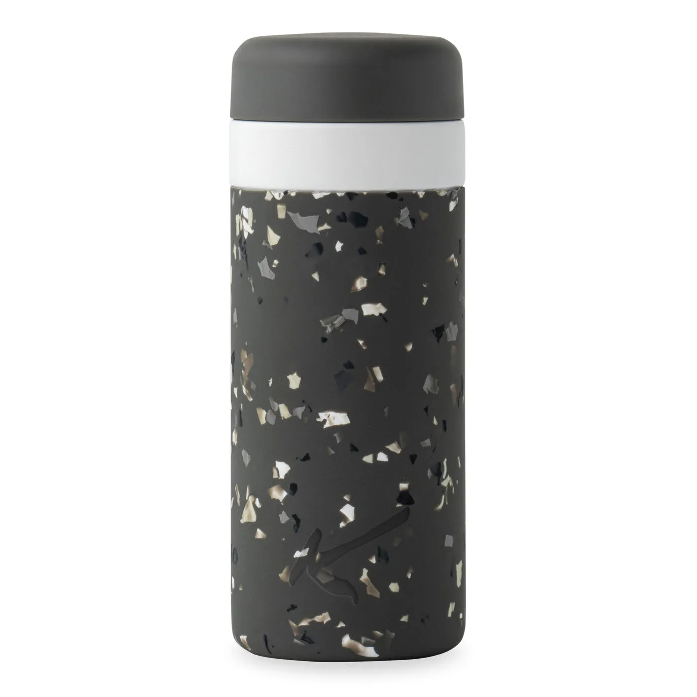 Custom W&P Porter Insulated Ceramic Bottle 16 Oz Charcoal Terrazzo 101370-161