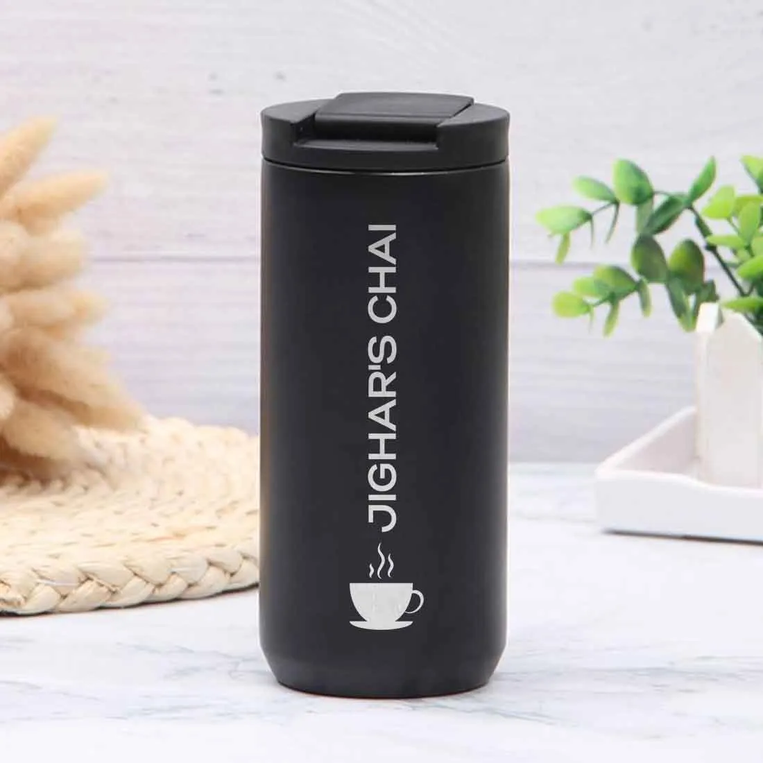 Customized Coffee Insulated Cup for Office Travel Home  (400 ML) - Cup