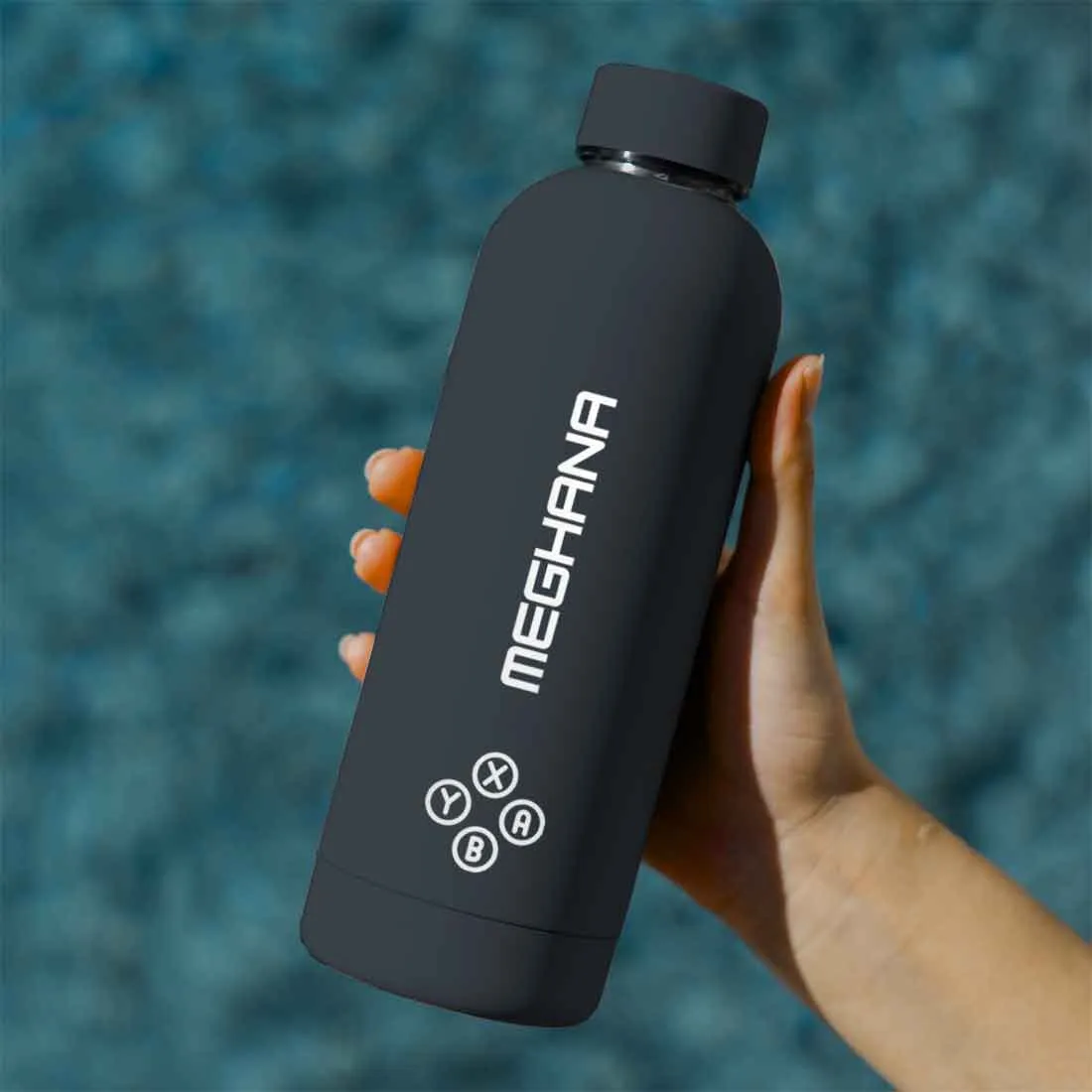 Customized Insulated Water Bottle 500ML Stainless Steel for Travel Office Gym Home - BPA Free, Leakproof