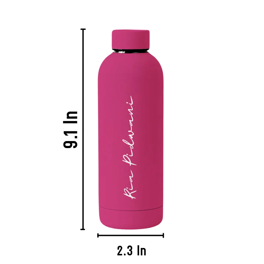 Customized Water Bottles with Names Stainless Steel Double Insulated Water Bottles for Travel Office Gym Home - BPA Free, Leakpr