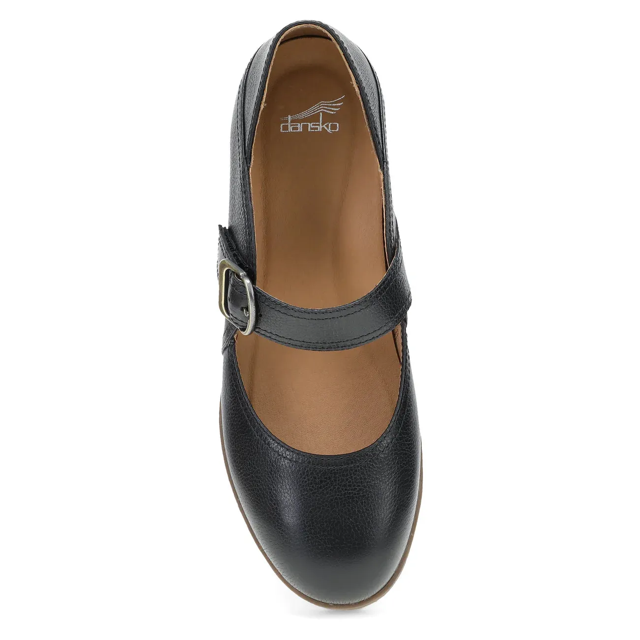 Dansko Sandy - Black Waterproof Milled