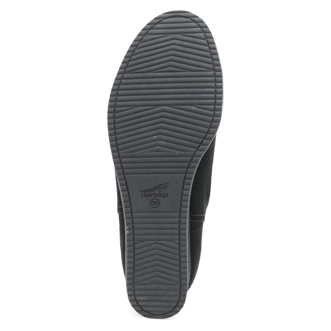 Dansko Stephanie - Black Waterproof Milled