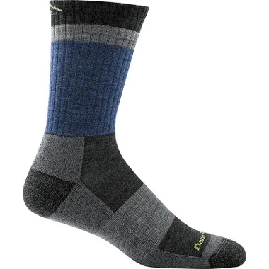 Darn Tough 1924 Men's HEADY STRIPE MICRO CREW Lightweight Hiking Socks  Blue