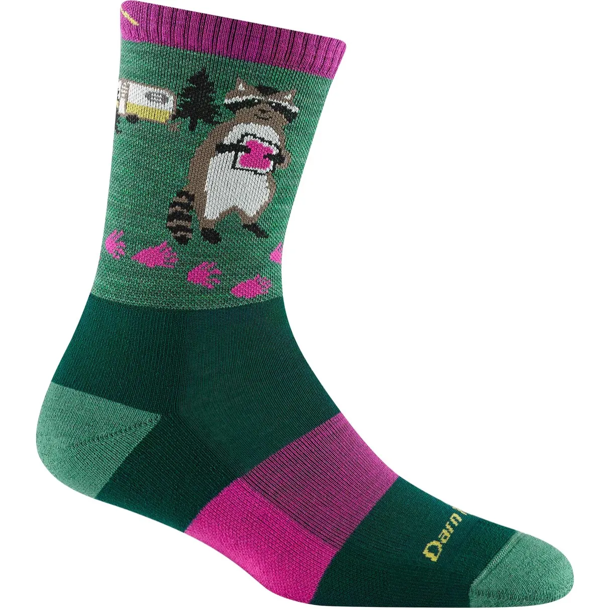 Darn Tough Vermont Critter Club Micro Crew Lightweight Hiking Sock (Women’s)