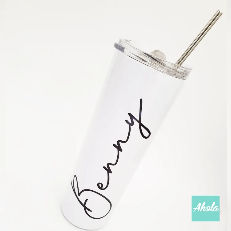 【Ello】Stainless Steel Tumbler with straw 不鏽鋼保冷/保温吸管杯