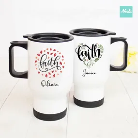 【Faith】Stainless Steel Travel Tumbler 不鏽鋼保溫杯