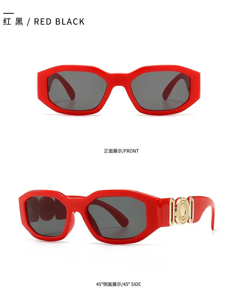 Fashion Vintage Women's Cat Eye Square Sunglasses for Summer Travel