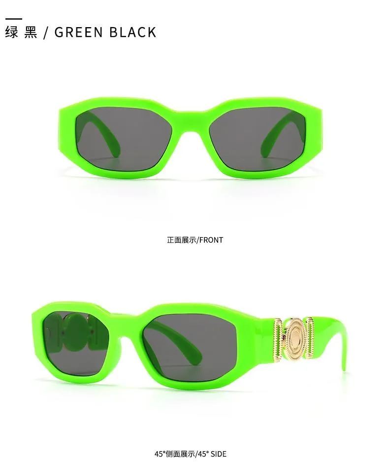 Fashion Vintage Women's Cat Eye Square Sunglasses for Summer Travel