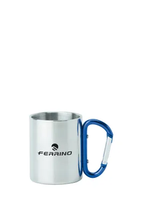 Ferrino Tazza Inox Con Moschettone - Accessori Trekking