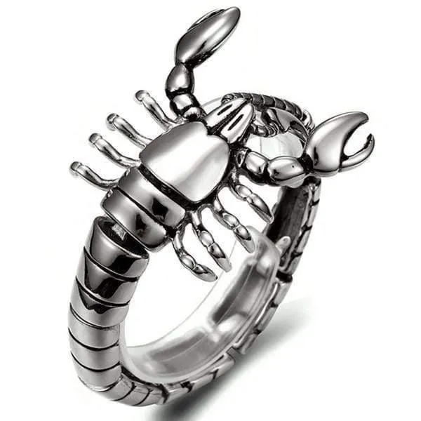 Fierce Stainless Steel Scorpion Bracelet