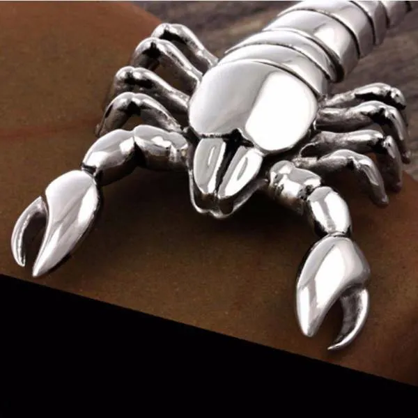 Fierce Stainless Steel Scorpion Bracelet