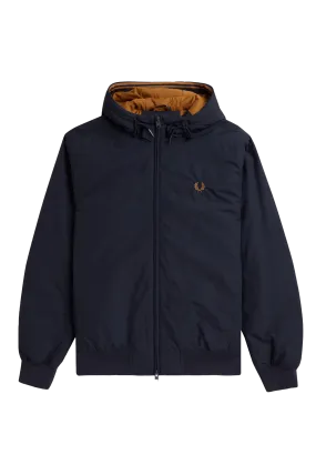 Fred Perry Brentham Hooded Jacket Navy