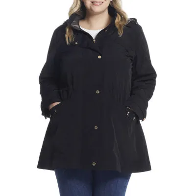 Gallery Womens Plus Midweight Raincoat