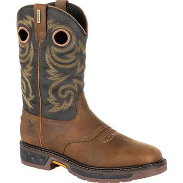 Georgia Boot Carbo-Tec Lightweight Waterproof Pull-On Work Boot