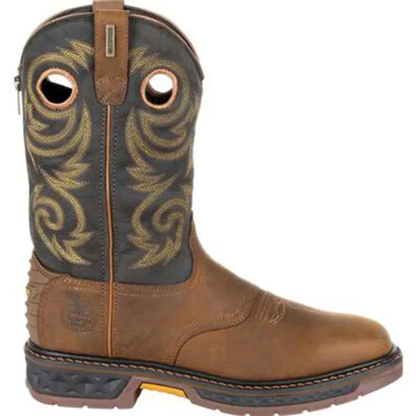 Georgia Boot Carbo-Tec Lightweight Waterproof Pull-On Work Boot