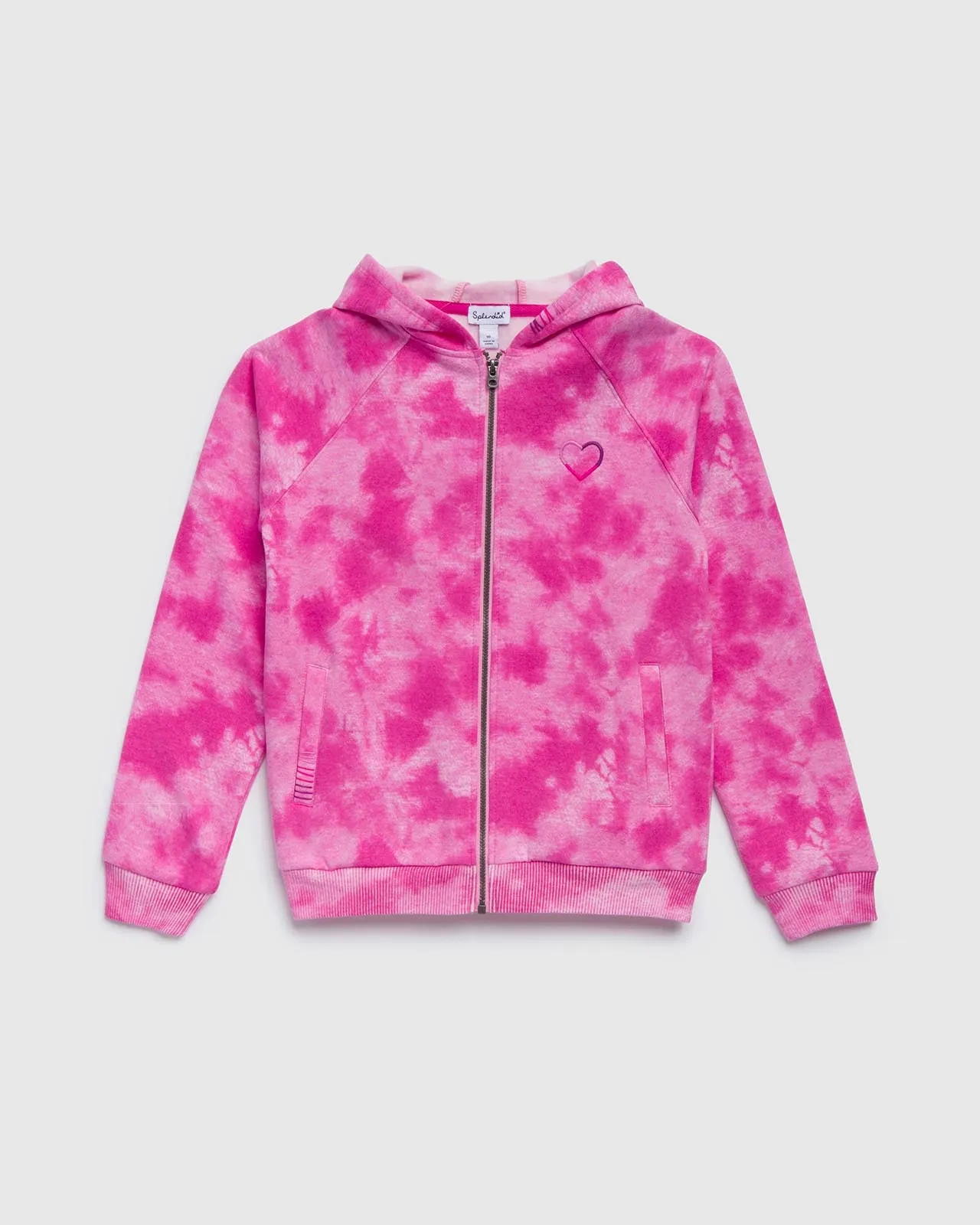 Girls Cotton Candy Sky Hooded Jacket