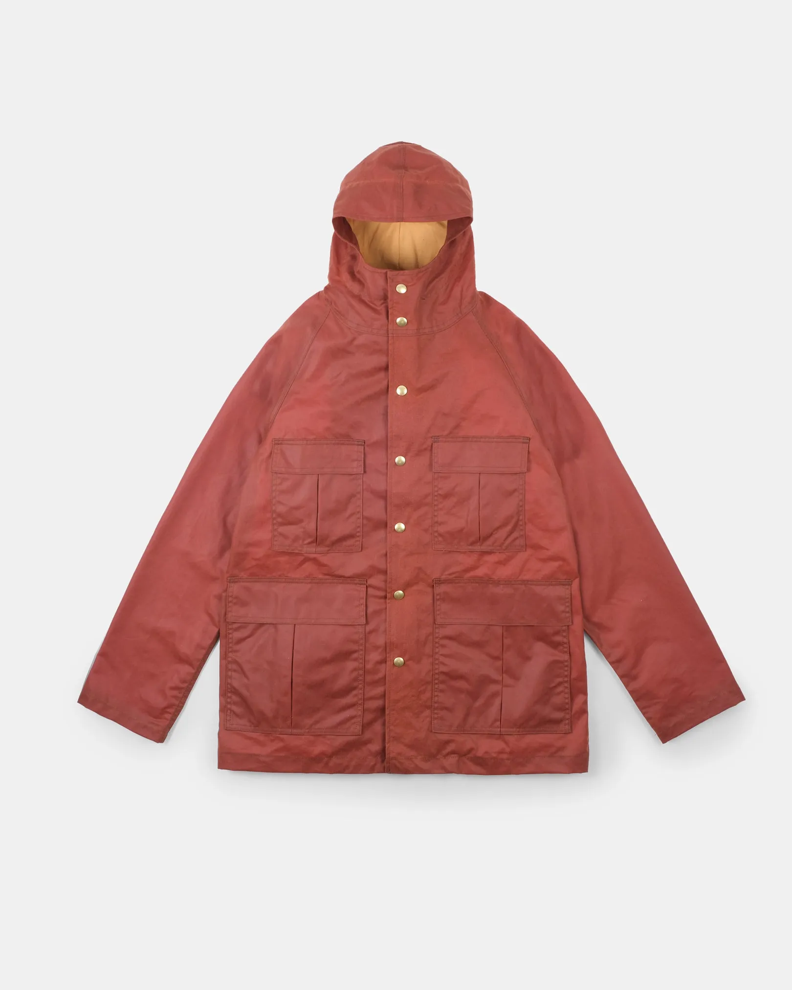 Heavy Duty Raincoat - Brick Red