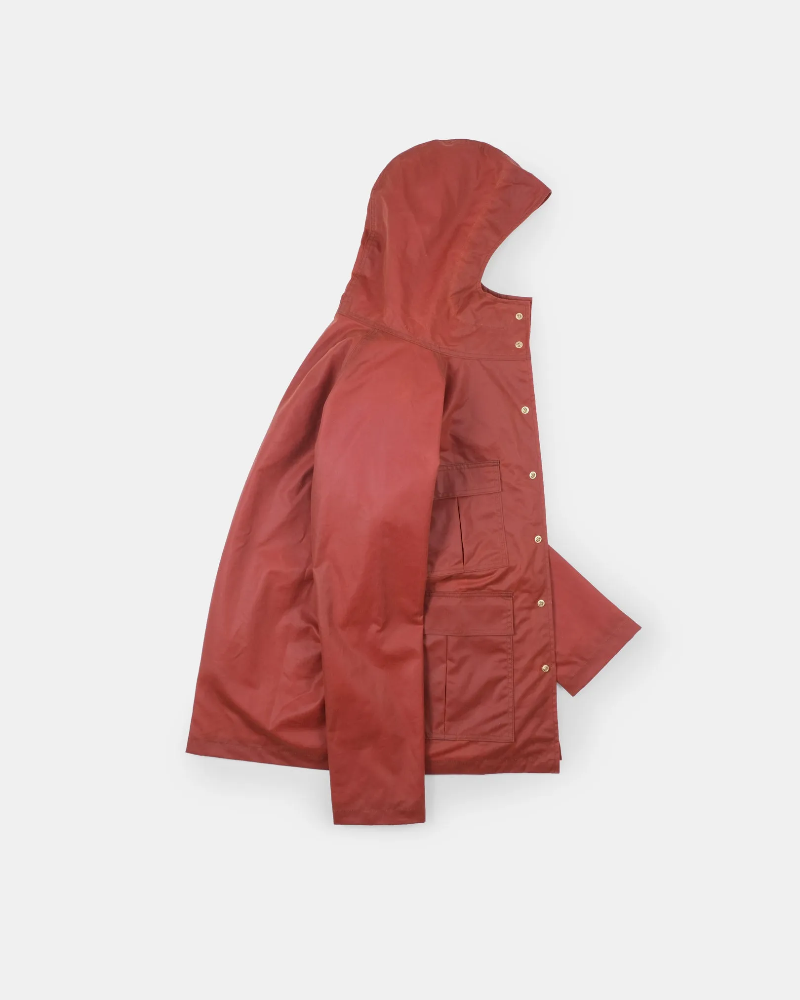 Heavy Duty Raincoat - Brick Red